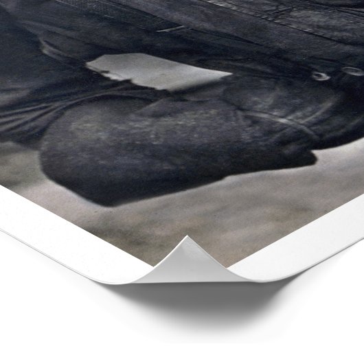 Lewis Wickes Hine - Portrait des Tipple Boy Poster (Ecke)