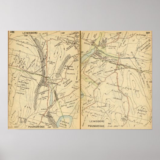 Lewisboro, New York Poster (Vorne)
