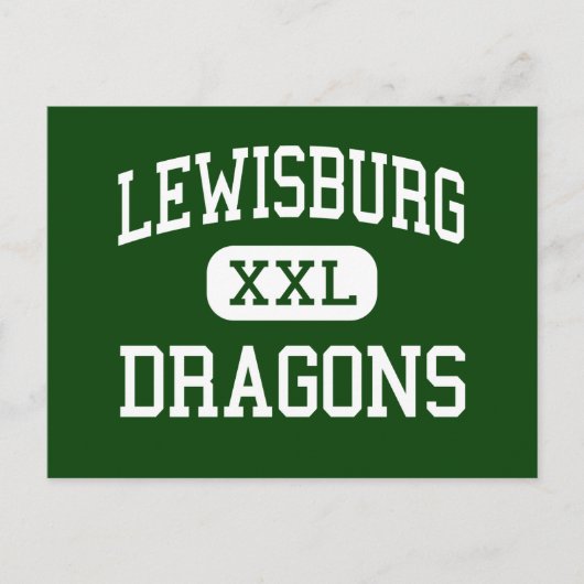 Lewisburg - Drachen - Hoch - Lewisburg Postkarte (Vorderseite)