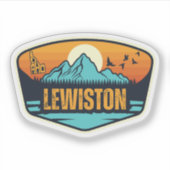 Lewiston, Idaho Aufkleber (Vorderseite)
