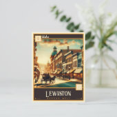 Lewiston, Idaho | VINTAG Postkarte (Stehend Vorderseite)