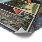 Lewiston, Maine (River Scene) Poster (Ecke)