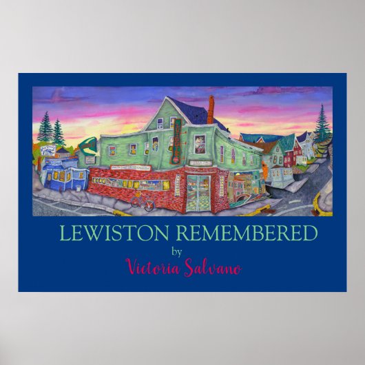 Lewiston Rememberd Poster (Vorne)
