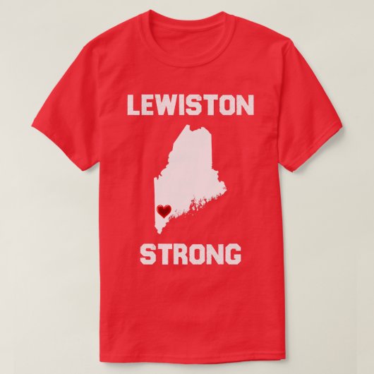 Lewiston Strong TShirt 3 (Design vorne)