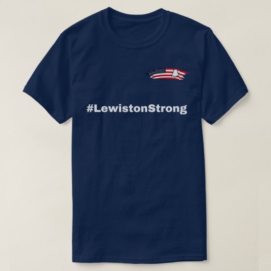 Lewiston Strong TShirt 4 (Design vorne)