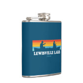 Lewisville Lake Texas Canoe Flachmann (Rechts)