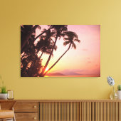 Lewolin Village, Illi Api Island, Selat Boleng Leinwanddruck (Insitu (Wohnzimmer))