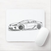Lex Benachteiligtes Gebiet Mousepad (Mit Mouse)