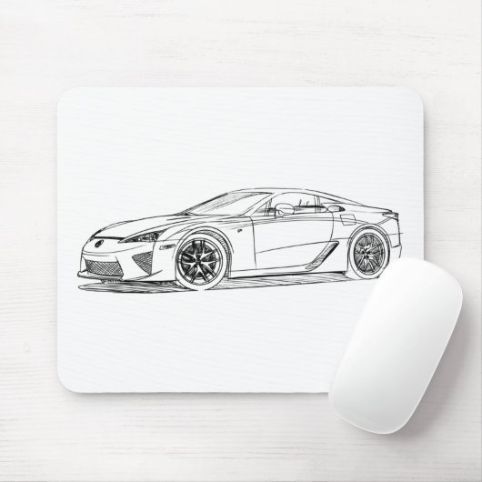 Lex Benachteiligtes Gebiet Mousepad (Mit Mouse)