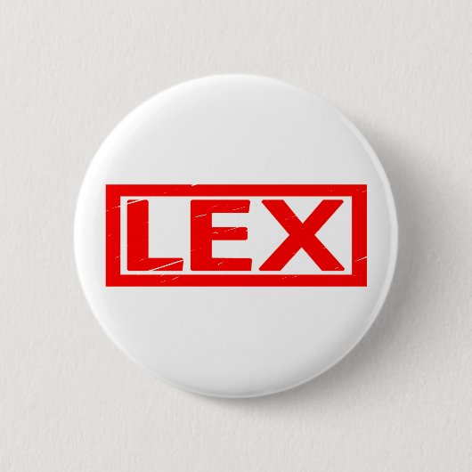 Lex Briefmarke Button (Vorderseite)