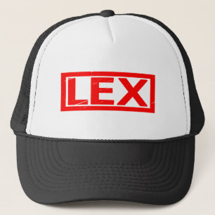 Lex Briefmarke Truckerkappe