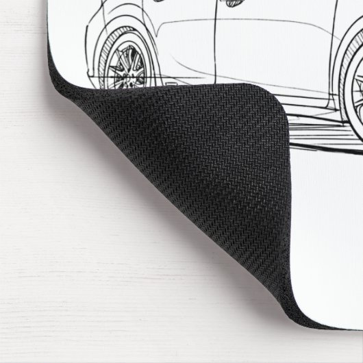 Lex CT200h 2011 Mousepad (Ecke)