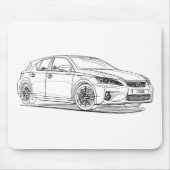 Lex CT200h 2011 Mousepad (Vorne)