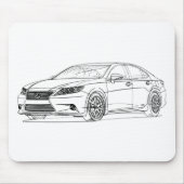 Lex ES300H 2013 Mousepad (Vorne)