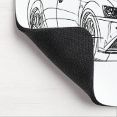 Lex GS350F Sport 2013 Mousepad (Ecke)