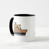 Lex Luther - Zwei Linien Tasse (Vorderseite Links)
