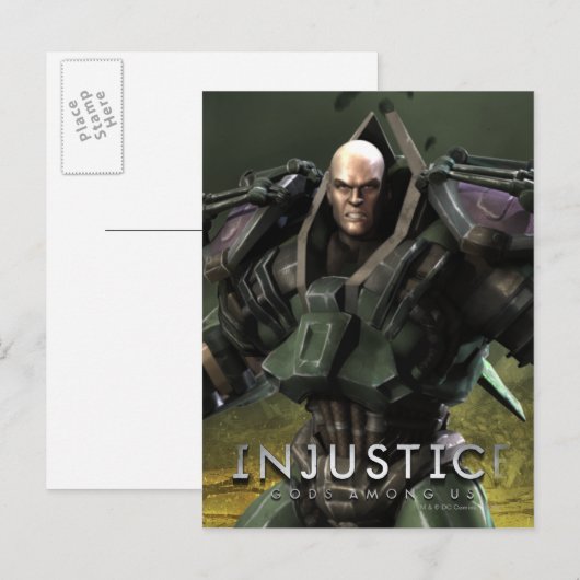 Lex Luthor Postkarte (Vorne/Hinten)