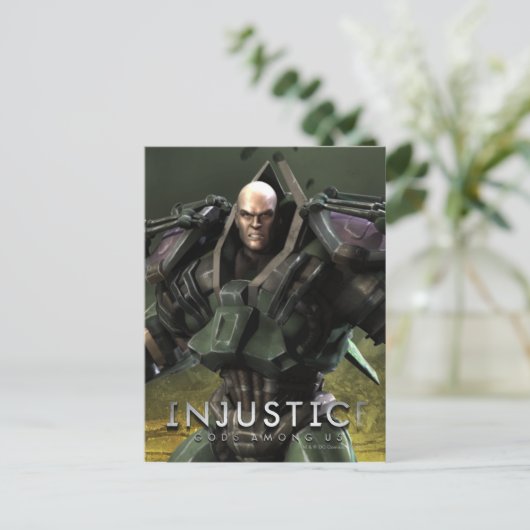 Lex Luthor Postkarte (Stehend Vorderseite)
