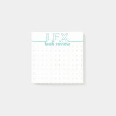 Lex Technologie-Bericht fertigen kundenspezifisch Post-it Klebezettel (Vorderseite)