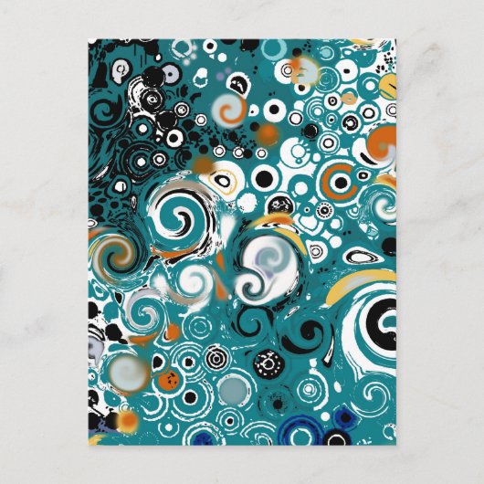 LEXA - ABSTRAKT POSTKARTE (Vorderseite)