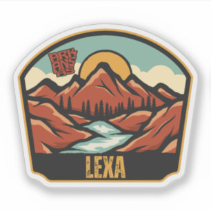 Lexa, Arkansas  Aufkleber