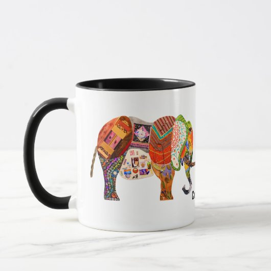 LexArt erstellt Collaborate Elephant-Tasse Tasse (Links)