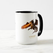 LEXERKIN der Drache Kaffeetasse (VorderseiteRechts)