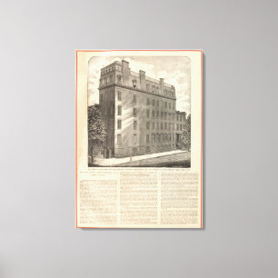 Lexington Avenue Türkische und römische Bäder Leinwanddruck