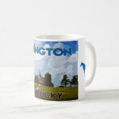 Lexington, besuchen Sie Kentucky.. Kaffeetasse (VorderseiteRechts)
