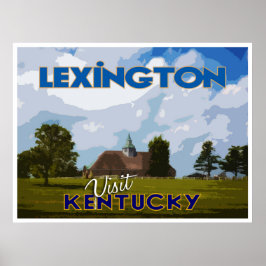 Lexington, besuchen Sie Kentucky.. Poster