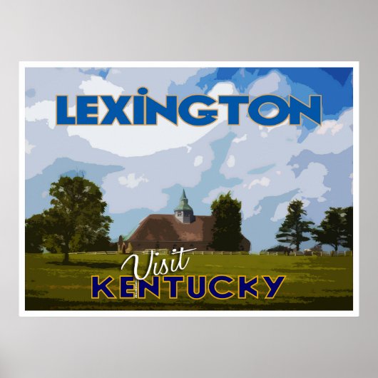 Lexington, besuchen Sie Kentucky.. Poster (Vorne)