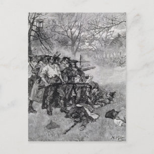 Lexington Green Postkarte