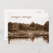 Lexington Harbour Postkarte (Vorne/Hinten)