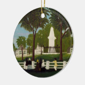 Lexington-Kampf-Monument, c.1830 Keramik Ornament (Links)