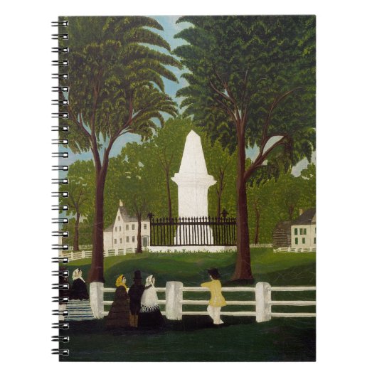 Lexington-Kampf-Monument, c.1830 Notizblock (Vorderseite)