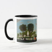 Lexington-Kampf-Monument, c.1830 Tasse (Links)