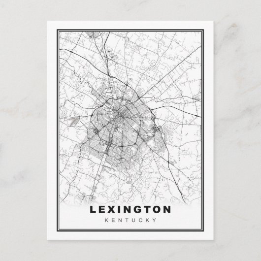 Lexington Karte (Vorderseite)