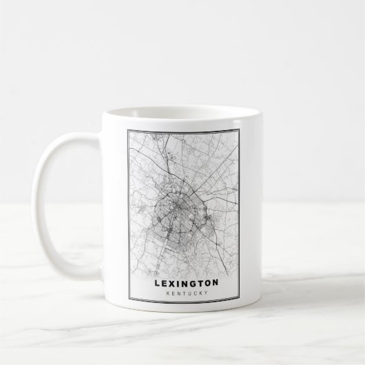 Lexington Karte Kaffeetasse (Links)