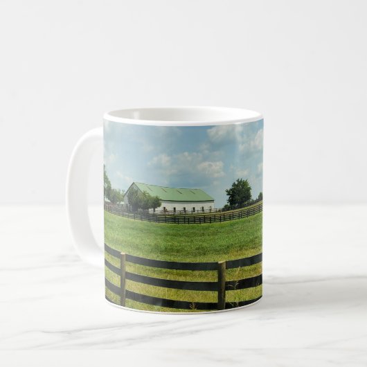 Lexington, Kentucky Bluegrass Kaffeetasse (Vorderseite Links)