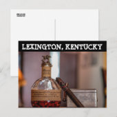 LEXINGTON KENTUCKY BOURBON Postkarte (Vorne/Hinten)