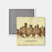 Lexington Kentucky City Magnet (Vorderseite/Rückseite)