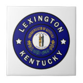 Lexington Kentucky Fliese (Vorderseite)