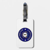 Lexington Kentucky Gepäckanhänger (Rückseite vertikal)