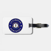 Lexington Kentucky Gepäckanhänger (Rückseite horizontal)