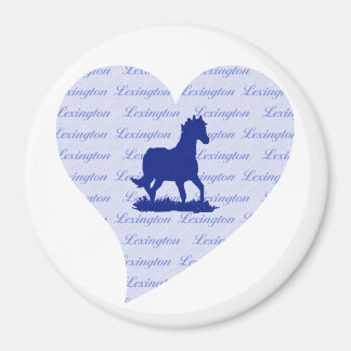 Lexington Kentucky Horse Lover Magnet - Großes Ges