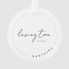 Lexington, Kentucky KY Travel Vereinte Staaten Ornament