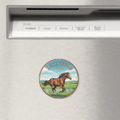 Lexington Kentucky Postcard Magnet (In Situ (Geschirrspüler))