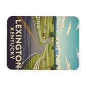 Lexington Kentucky Postcard Magnet (Horizontal)