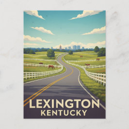 Lexington Kentucky Postcard Postkarte