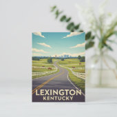 Lexington Kentucky Postcard Postkarte (Stehend Vorderseite)